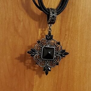 Lia Sophia Ornate Statement Necklace